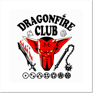 DRAGONFIRE CLUB Posters and Art
